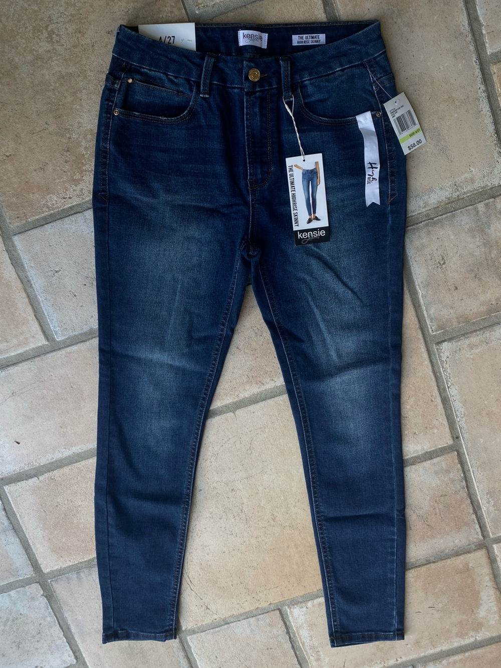 NWT Kenzie Stretch Jeans - Size 4 / 27